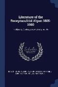 Literature of the Receptaculitid Algae: 1805-1980: Fieldiana, Geology, New Series, No. 16