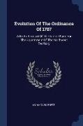Evolution Of The Ordinance Of 1787: With An Account Of The Earlier Plans For The Government Of The Northwest Territory
