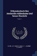 Urkundenbuch Des Hochstifts Hildesheim Und Seiner Bischöfe, Volume 1