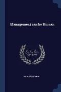 Management can be Human