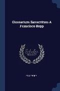 Glossarium Sanscritum A Francisco Bopp