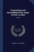 Transactions and Proceedings of the Japan Society, London, Volume 2