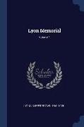 Lyon Memorial, Volume 1