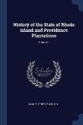 History of the State of Rhode Island and Providence Plantations, Volume 1