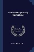 Tables for Engineering Calculations