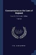 Commentaries on the Laws of England: From the 21st London Edition, Volume 3