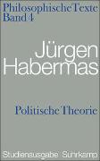 Politische Theorie. Philosophische Texte