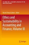 Ethics and Sustainability in Accounting and Finance, Volume III