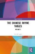 The Chinese Rhyme Tables