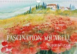 Faszination Aquarell - Eckard Funck (Wandkalender 2023 DIN A4 quer)