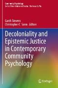 Decoloniality and Epistemic Justice in Contemporary Community Psychology