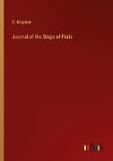 Journal of the Siege of Paris