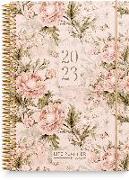 Burde Kalender 2023 Life Planner Pink Blumen