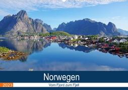 Norwegen 2023 - vom Fjord zum Fjell (Wandkalender 2023 DIN A2 quer)