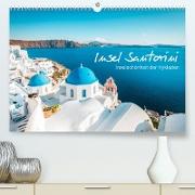 Insel Santorini - Inselschönheit der Kykladen (Premium, hochwertiger DIN A2 Wandkalender 2023, Kunstdruck in Hochglanz)