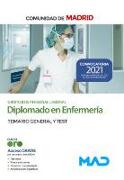 Diplomado en enfermería, grupo II de personal laboral, de la Comunidad de Madrid : temario general y test