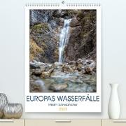 Europas Wasserfälle (Premium, hochwertiger DIN A2 Wandkalender 2023, Kunstdruck in Hochglanz)