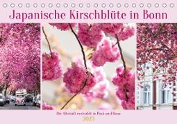 Japanische Kirschblüte in Bonn (Tischkalender 2023 DIN A5 quer)