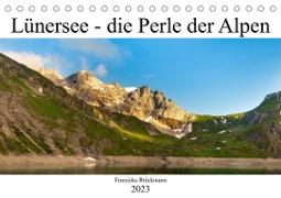 Lünersee - die blaue Perle der Alpen (Tischkalender 2023 DIN A5 quer)
