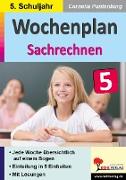 Wochenplan Sachrechnen / Klasse 5