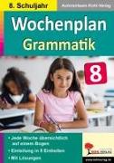 Wochenplan Grammatik / Klasse 8