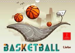 Basketball Liebe (Wandkalender 2023 DIN A4 quer)