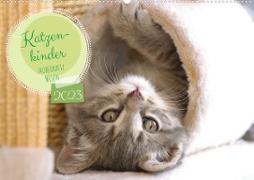 Katzenkinder - zauberhafte Wesen (Wandkalender 2023 DIN A2 quer)