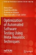 Optimization of Automated Software Testing Using Meta-Heuristic Techniques