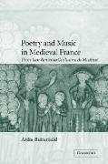 Poetry and Music in Medieval France