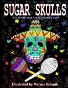 Sugar Skulls Day Of The Dead Adult Coloring Book