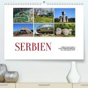Serbien - Streifzüge durch eine atemberaubende Kulturlandschaft (Premium, hochwertiger DIN A2 Wandkalender 2023, Kunstdruck in Hochglanz)