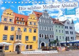 Die schöne Meißner Altstadt (Tischkalender 2023 DIN A5 quer)