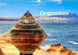 Orgonites - Power and joie de vivre for mind and body (Wall Calendar 2023 DIN A3 Landscape)