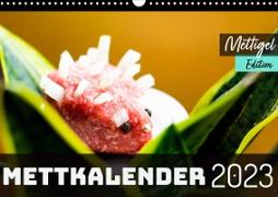 Mettkalender - Mettigel Edition (Wandkalender 2023 DIN A3 quer)