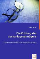 Die Prüfung des Sachanlagevermögens