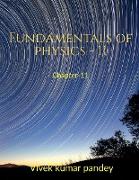 Fundamentals of physics - 11