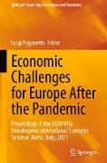 Economic Challenges for Europe After the Pandemic