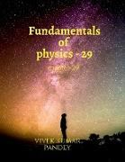 Fundamentals of physics - 29