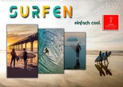 Surfen - einfach cool (Wandkalender 2023 DIN A2 quer)