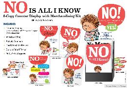 NO Is All I Know 6-Copy Counter Display with Merchandising Kit