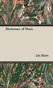 Dictionary of Music