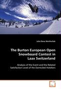 The Burton European Open Snowboard Contest in Laax Switzerland