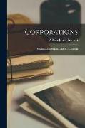 Corporations: Organization, Finance and Management