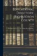 Educational Directory, Richardson County, 1927-1928