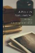 A Poet in Parliament: the Life of Winthrop Mackworth Praed 1802-1839