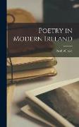 Poetry in Modern Ireland