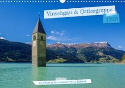 Vinschgau & Ortleralpen (Wandkalender 2023 DIN A3 quer)