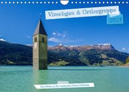 Vinschgau & Ortleralpen (Wandkalender 2023 DIN A4 quer)