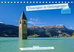 Vinschgau & Ortleralpen (Tischkalender 2023 DIN A5 quer)