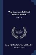 The American Political Science Review, Volume 14